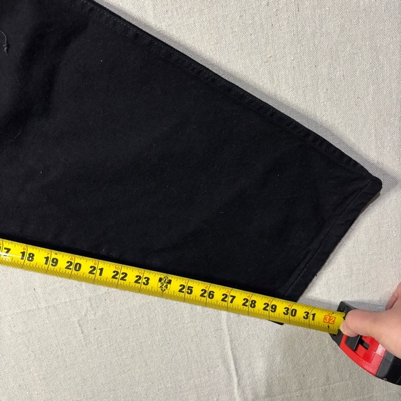 NWT Wrangler Authentics Relaxed Fit Black Denim Jeans Mens Size 40x30 - Picture 6 of 6